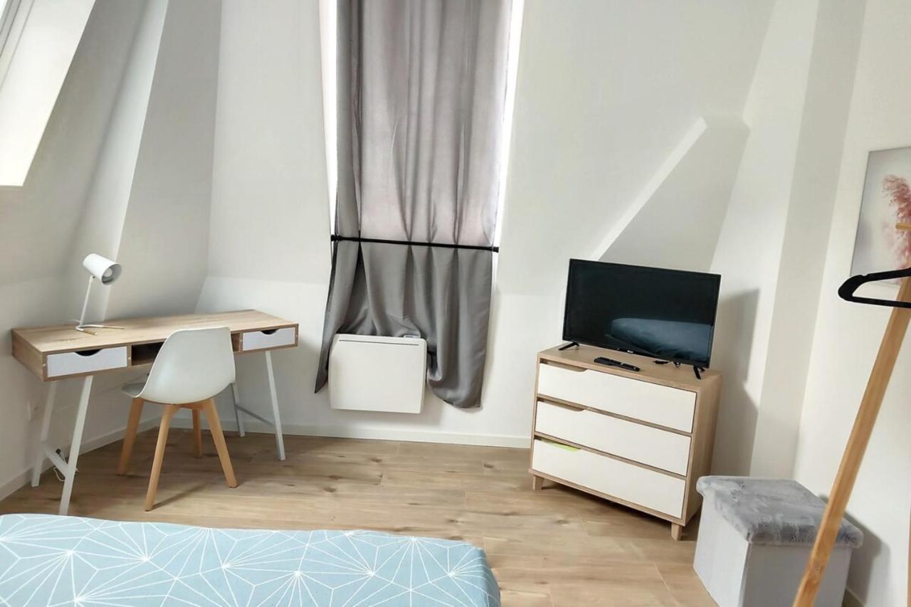 Grand Appart Duplex 6 Pers Gare Wifi Apartamento Saint-Quentin  Exterior foto